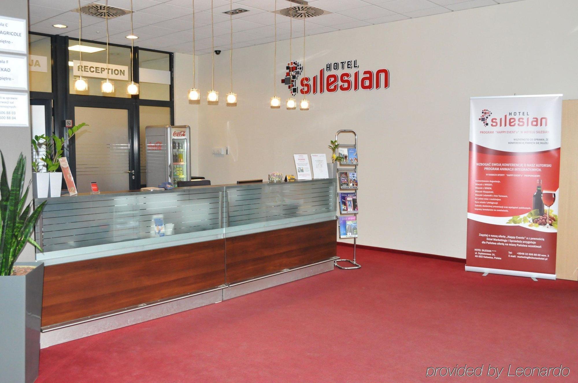 Quality Silesian Hotel Katowice Interiør billede